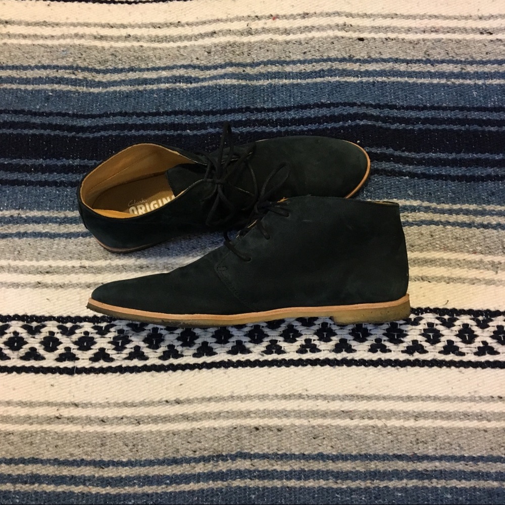 Black suede ankle booties